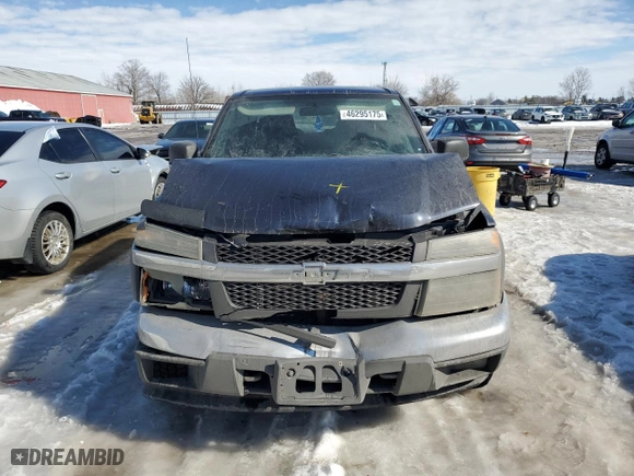 2007 Chevrolet Colorado LT w/1LT with VIN 1GCDT13E978128917, listed as a Copart auction lot 46295175 with 410,694 mi miles and Clean Title. Bid and sale history available at carsss.com. Image 5.