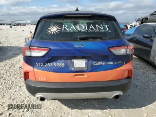 2020 Ford Escape S with VIN 1FMCU0F62LUA76292, listed as a Copart auction lot 43307115 with 70,029 mi miles and Salvage Title. Bid and sale history available at carsss.com. Image 6.