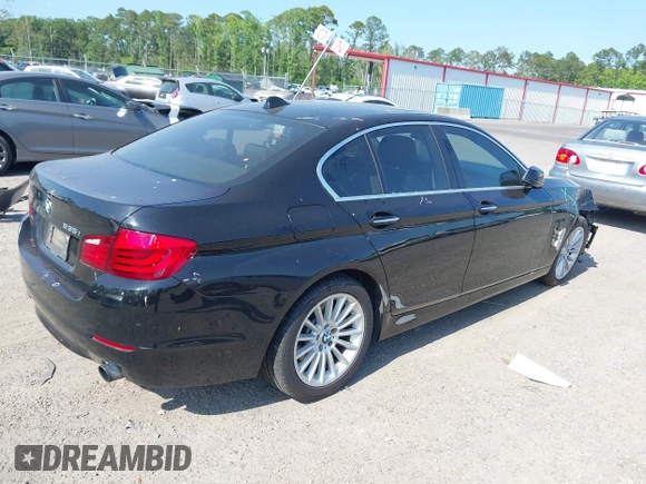 2013 BMW 5 Series 535i with VIN WBAFR7C55DC822262, listed as a IAAI auction lot 42136544 with 111,541 mi miles and . Bid and sale history available at DreamBid. Image 4.