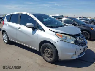 2015 Nissan Versa Note S Plus with VIN 3N1CE2CP7FL403961, listed as a IAAI auction lot 41874783 with 150,142 mi miles. Bid and sale history available at carsss.com. Image 1.