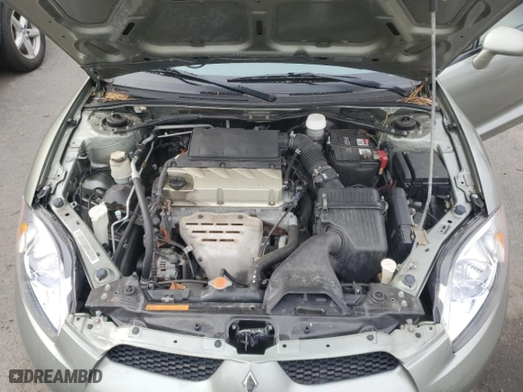 2008 Mitsubishi Eclipse GS with VIN 4A3AL25F38E003345, listed as a Copart auction lot 88695085 with 23,807 mi miles and Salvage Title. Bid and sale history available at carsss.com. Image 12.
