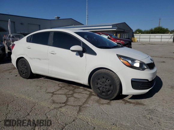 2017 Kia Rio LX z VIN KNADM4A39H6026611, wystawiony jako Copart lot #54735975 z przebiegiem 143 756 mil mil oraz Szkody całkowita. Historia ofert i sprzedaży dostępna na DreamBid. Obrazek 4.