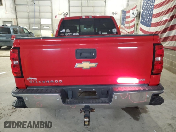 2014 Chevrolet Silverado 1500 LTZ with VIN 1GCVKSEC6EZ311790, listed as a Copart auction lot 89302785 with 164,208 mi miles and Salvage Title. Bid and sale history available at DreamBid. Image 6.