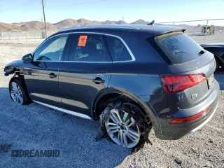 2018 Audi Q5 Premium Plus with VIN WA1BNAFY3J2205745, listed as a Copart auction lot 65726912 with 35,570 mi miles. Bid and sale history available at carsss.com. Image 2.