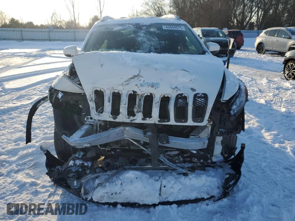 2016 Jeep Cherokee Limited with VIN 1C4PJMDS0GW149773, listed as a Copart auction lot 43604975 with 218,685 mi miles and Salvage title. Bid and sale history available at DreamBid. Image 5.