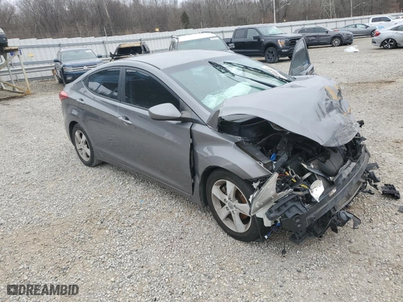 2012 Hyundai Elantra GLS with VIN 5NPDH4AE3CH073902, listed as a Copart auction lot 44566485 with 225,257 mi miles and Clean Title. Bid and sale history available at carsss.com. Image 4.
