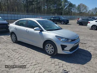2023 Kia Rio LX with VIN 3KPA24AD7PE532953, listed as a IAAI auction lot 41892980 with 38,350 mi miles. Bid and sale history available at carsss.com. Image 1.