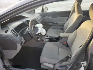2012 Honda Civic Sdn LX with VIN 19XFB2F56CE099972, listed as a Copart auction lot 43468485 with 81,731 mi miles and Salvage Title. Bid and sale history available at carsss.com. Image 7.
