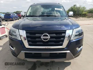 2021 Nissan Armada Platinum with VIN JN8AY2DA2M9372926, listed as a Copart auction lot 64429404 with 65,296 mi miles and Clean Title. Bid and sale history available at carsss.com. Image 5.