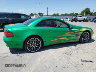 2006 Mercedes-Benz SL 500 with VIN WDBSK75F06F109541, listed as a Copart auction lot 61430545 with 106,428 mi miles and Salvage title. Bid and sale history available at DreamBid. Image 3.