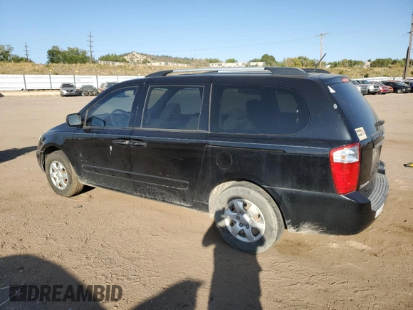 2010 Kia Sedona LX with VIN KNDMG4C31A6335678, listed as a Copart auction lot 76016514 with 130,889 mi miles and Salvage Title. Bid and sale history available at carsss.com. Image 2.