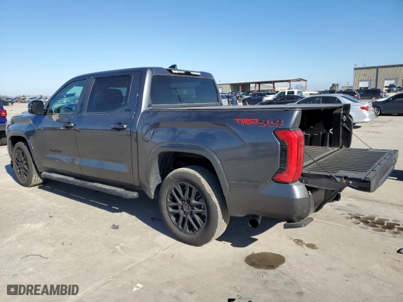 2024 Toyota Tundra 4WD SR5 with VIN 5TFLA5DB0RX135020, listed as a Copart auction lot 87130584 with 13,978 mi miles and Salvage Title. Bid and sale history available at carsss.com. Image 2.