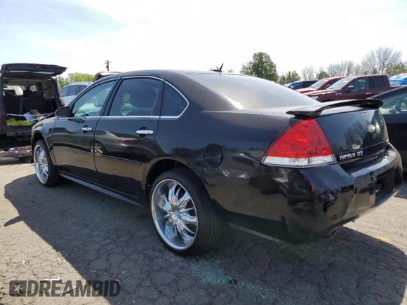 2016 Chevrolet Impala LTZ with VIN 2G1WC5E33G1172824, listed as a Copart auction lot 54455395 with 74,871 mi miles and Clean Title. Bid and sale history available at DreamBid. Image 2.