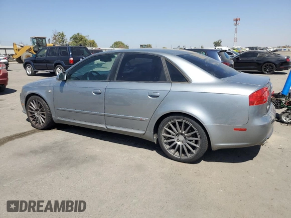2007 Audi A4 2.0T with VIN WAUBF78E47A040664, listed as a Copart auction lot 69429114 with 123,204 mi miles and Salvage Title. Bid and sale history available at carsss.com. Image 2.