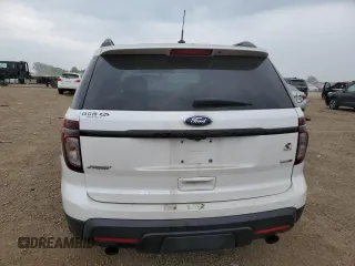 2014 Ford Explorer Sport with VIN 1FM5K8GT0EGB82176, listed as a Copart auction lot 60896715 with 129,576 mi miles and Salvage title. Bid and sale history available at DreamBid. Image 6.