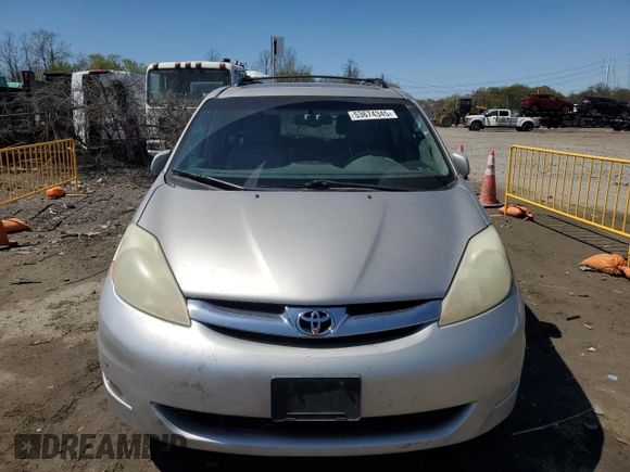 2006 Toyota Sienna XLE with VIN 5TDZA22C96S429070, listed as a Copart auction lot 53674345 with 192,611 mi miles and Clean Title. Bid and sale history available at carsss.com. Image 5.