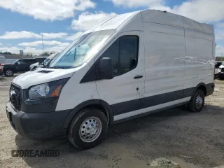 2023 Ford Transit Cargo z VIN 1FTBR2X88PKA66512, wystawiony jako Copart lot #58451445 z przebiegiem 74 819 mil mil oraz Szkoda całkowita • Salvage title. Historia ofert i sprzedaży dostępna na DreamBid. Obrazek 1.