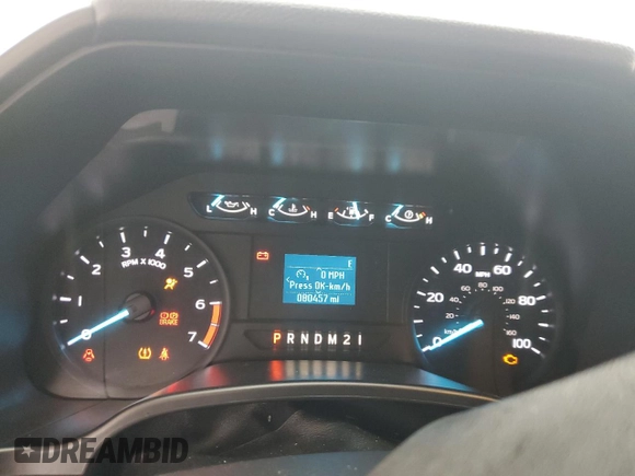 2018 Ford F-250 XL with VIN 1FT7W2B68JED04577, listed as a Copart auction lot 62562155 with 80,457 mi miles and Salvage title. Bid and sale history available at DreamBid. Image 9.