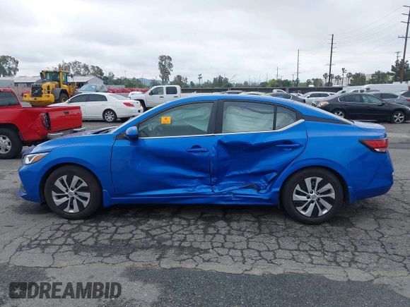 2022 Nissan Sentra SV with VIN 3N1AB8CV5NY268515, listed as a IAAI auction lot 41896670 with 12,396 mi miles and . Bid and sale history available at DreamBid. Image 14.