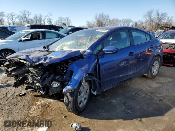 2018 Kia Forte LX with VIN 3KPFK4A71JE178791, listed as a Copart auction lot 42106955 with 64,813 mi miles and Salvage Title. Bid and sale history available at carsss.com. Image 1.