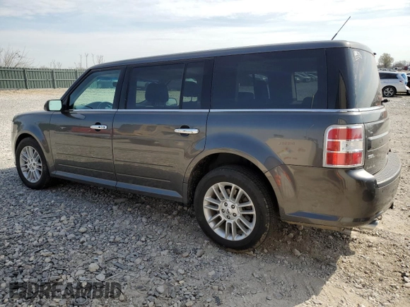 2019 Ford Flex SEL with VIN 2FMGK5C85KBA02332, listed as a Copart auction lot 51105365 with 91,953 mi miles and Salvage Title. Bid and sale history available at carsss.com. Image 2.