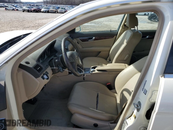 2011 Mercedes-Benz C 350 Sport with VIN WDDGF5GB9BF635029, listed as a Copart auction lot 42098025 with 263,508 mi miles and Salvage title. Bid and sale history available at DreamBid. Image 7.