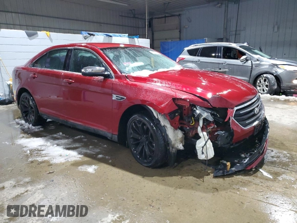 2014 Ford Taurus Limited with VIN 1FAHP2F84EG176383, listed as a Copart auction lot 44601995 with 129,087 mi miles and Salvage Title. Bid and sale history available at DreamBid. Image 4.