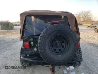 2005 Jeep Wrangler X with VIN 1J4FA39S75P308465, listed as a Copart auction lot 48693035 with Not Provided miles and Salvage Title. Bid and sale history available at DreamBid. Image 6.