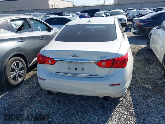 2017 Infiniti Q50 3.0t Premium with VIN JN1EV7APXHM742506, listed as a IAAI auction lot 41442763 with 73,348 mi miles. Bid and sale history available at carsss.com. Image 17.