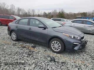 2021 Kia Forte LXS with VIN 3KPF24AD7ME393389, listed as a Copart auction lot 44128705 with 22,397 mi miles and Salvage title. Bid and sale history available at DreamBid. Image 4.