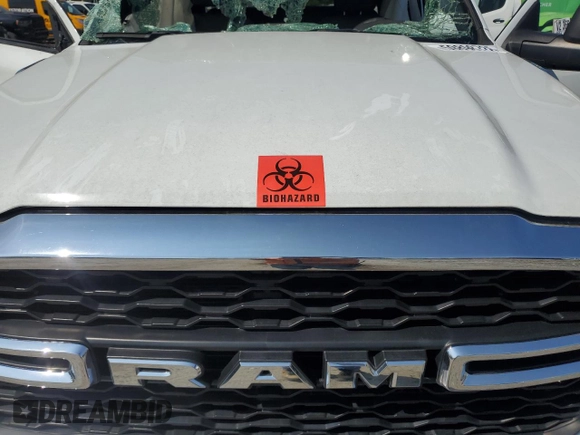 2024 Ram 2500 Tradesman with VIN 3C6UR5HJ5RG124704, listed as a Copart auction lot 59898785 with Not provided miles and Clean title. Bid and sale history available at DreamBid. Image 11.