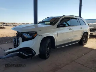 2021 Mercedes-Benz GLS with VIN 4JGFF8KE1MA391073, listed as a Copart auction lot 89348815 with 0 mi miles and Salvage Title. Bid and sale history available at carsss.com. Image 1.