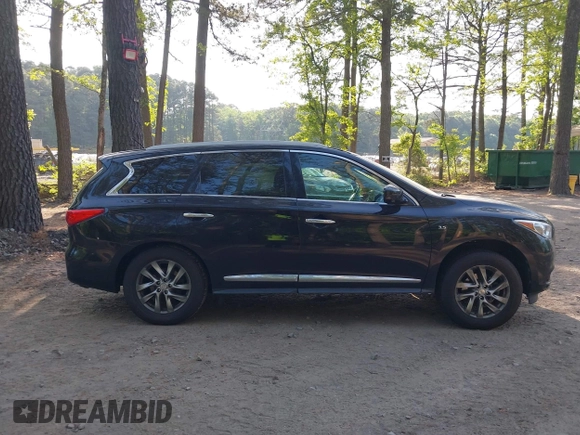 2014 Infiniti QX60 with VIN 5N1AL0MM1EC532643, listed as a IAAI auction lot 42161193 with 107,325 mi miles and . Bid and sale history available at DreamBid. Image 13.