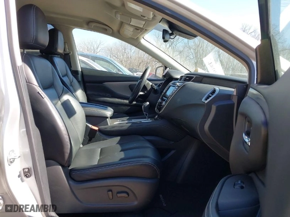 2023 Nissan Murano SV with VIN 5N1AZ2BJ2PC139188, listed as a IAAI auction lot 41692844 with 52,632 mi miles. Bid and sale history available at carsss.com. Image 5.