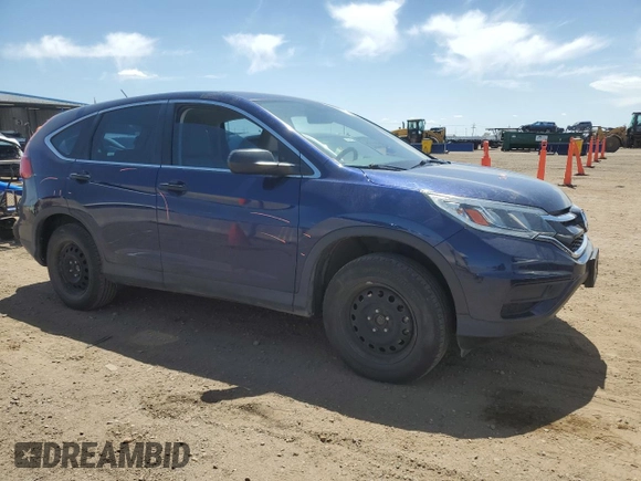 2015 Honda CR-V LX with VIN 2HKRM4H34FH628771, listed as a Copart auction lot 54849535 with 82,451 mi miles and Salvage Title. Bid and sale history available at DreamBid. Image 4.