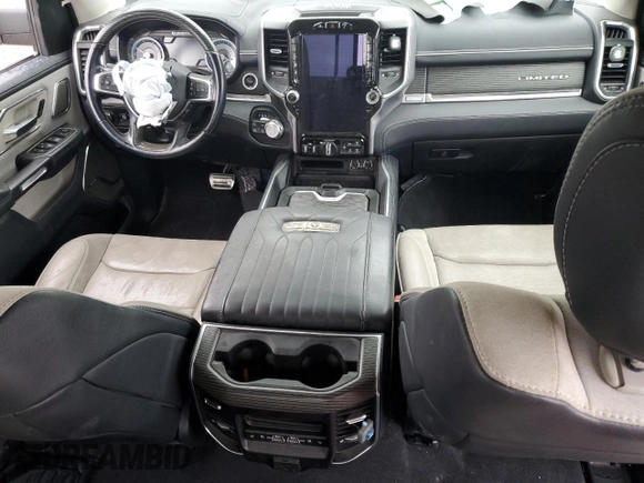 2022 Ram 1500 Limited with VIN 1C6SRFHM2NN161007, listed as a Copart auction lot 45602115 with 30,762 mi miles and Salvage title. Bid and sale history available at DreamBid. Image 8.