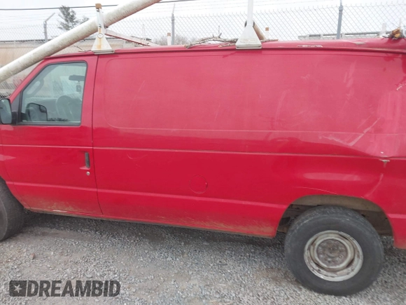 2013 Ford Econoline Cargo Commercial with VIN 1FTNE2EL9DDA09008, listed as a IAAI auction lot 41734714 with 211,200 mi miles and . Bid and sale history available at DreamBid. Image 14.