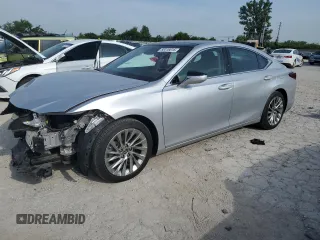 2019 Lexus ES 350 with VIN 58ABZ1B1XKU030505, listed as a Copart auction lot 60416815 with 42,602 mi miles and Salvage title. Bid and sale history available at DreamBid. Image 1.