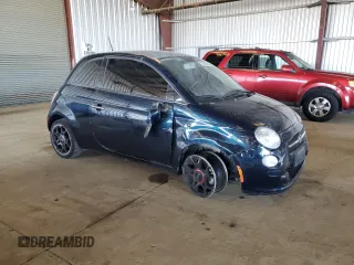 2013 FIAT 500 Pop with VIN 3C3CFFAR1DT754436, listed as a Copart auction lot 52235225 with 59,239 mi miles and Salvage Title. Bid and sale history available at carsss.com. Image 4.