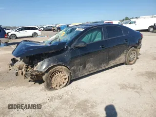 2024 Kia Forte LXS with VIN 3KPF24ADXRE766903, listed as a Copart auction lot 47086535 with 22,549 mi miles and Salvage Title. Bid and sale history available at carsss.com. Image 1.