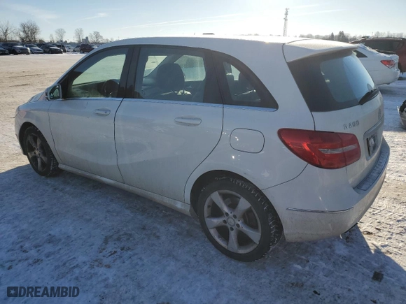 2014 Mercedes-Benz B-Class B 250 Sports Tourer with VIN WDDMH4EB9EJ204248, listed as a Copart auction lot 89290195 with 127,673 mi miles and Clean Title. Bid and sale history available at carsss.com. Image 2.