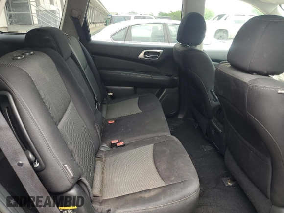 2018 Nissan Pathfinder SV with VIN 5N1DR2MM2JC625673, listed as a Copart auction lot 60851035 with 120,790 mi miles and Salvage title. Bid and sale history available at DreamBid. Image 11.