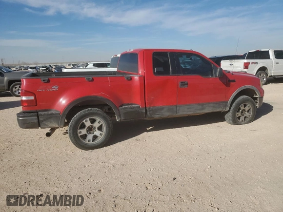 2006 Ford F-150 XLT with VIN 1FTPX04536KC79022, listed as a Copart auction lot 87627175 with 183,663 mi miles and Salvage title. Bid and sale history available at DreamBid. Image 3.
