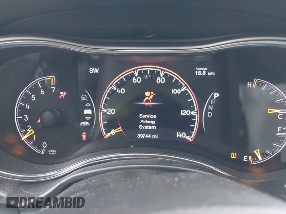 2021 Jeep Grand Cherokee 80th Anniversary with VIN 1C4RJFBG1MC537952, listed as a IAAI auction lot 41951647 with 39,744 mi miles and . Bid and sale history available at DreamBid. Image 7.