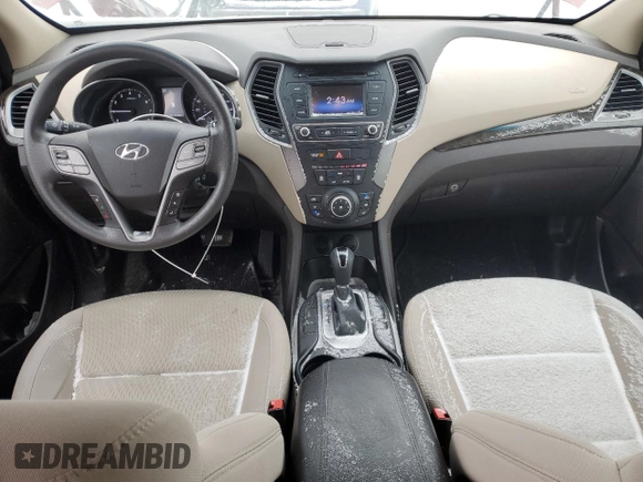 2018 Hyundai Santa Fe 2.4L z VIN 5XYZTDLB0JG547428, wystawiony jako Copart lot #45593005 z przebiegiem 51 394 mil mil oraz Szkoda całkowita • Salvage title. Historia ofert i sprzedaży dostępna na DreamBid. Obrazek 8.