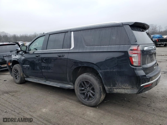 2021 Chevrolet Suburban LT with VIN 1GNSKCKD1MR133248, listed as a Copart auction lot 83789164 with 59,790 mi miles and Salvage Title. Bid and sale history available at carsss.com. Image 2.