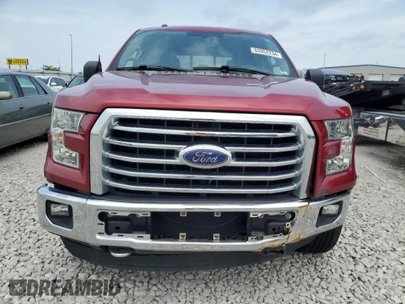 2016 Ford F-150 XLT with VIN 1FTEW1EF9GFC99602, listed as a Copart auction lot 62052234 with 147,064 mi miles and Salvage title. Bid and sale history available at DreamBid. Image 5.
