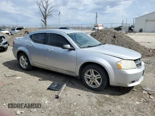 2008 Dodge Avenger SXT with VIN 1B3LC56K58N203931, listed as a Copart auction lot 50943335 with 206,897 mi miles and Salvage Title. Bid and sale history available at carsss.com. Image 4.