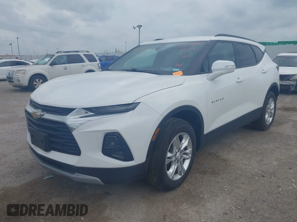 2021 Chevrolet Blazer LT z VIN 3GNKBDRS6MS537833, wystawiony jako IAAI lot #42138082 z przebiegiem 77 067 mil mil oraz . Historia ofert i sprzedaży dostępna na DreamBid. Obrazek 2.