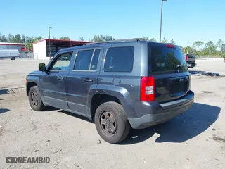 2014 Jeep Patriot Sport with VIN 1C4NJPBBXED911558, listed as a IAAI auction lot 42066449 with 107,208 mi miles. Bid and sale history available at carsss.com. Image 3.